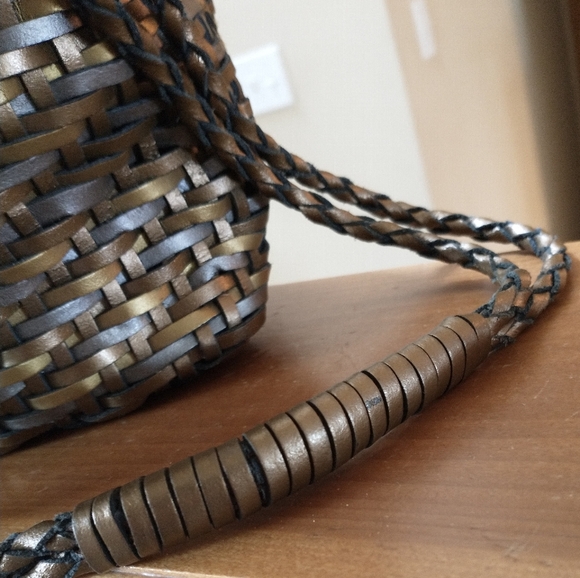 VINTAGE Beautiful Y and S Original Bucket Bag - Picture 4 of 9